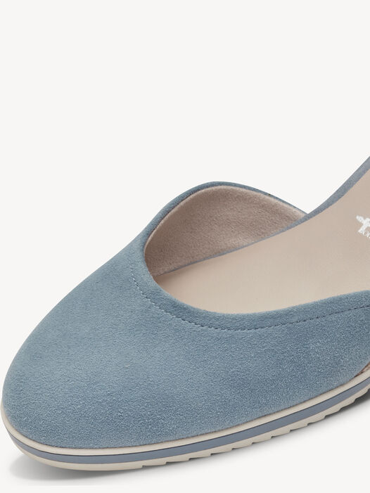 Sleehakpumps, LIGHT BLUE, hi-res