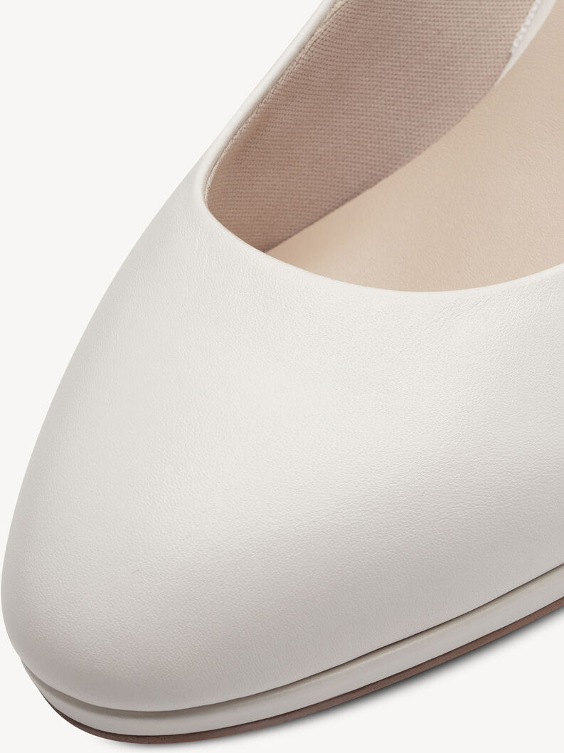 Lederpumps - wei&szlig;, WHITE, hi-res