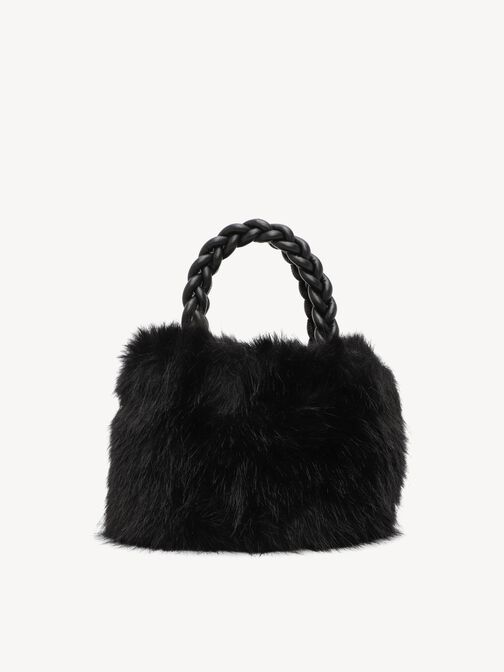 Shopping bag, black, hi-res