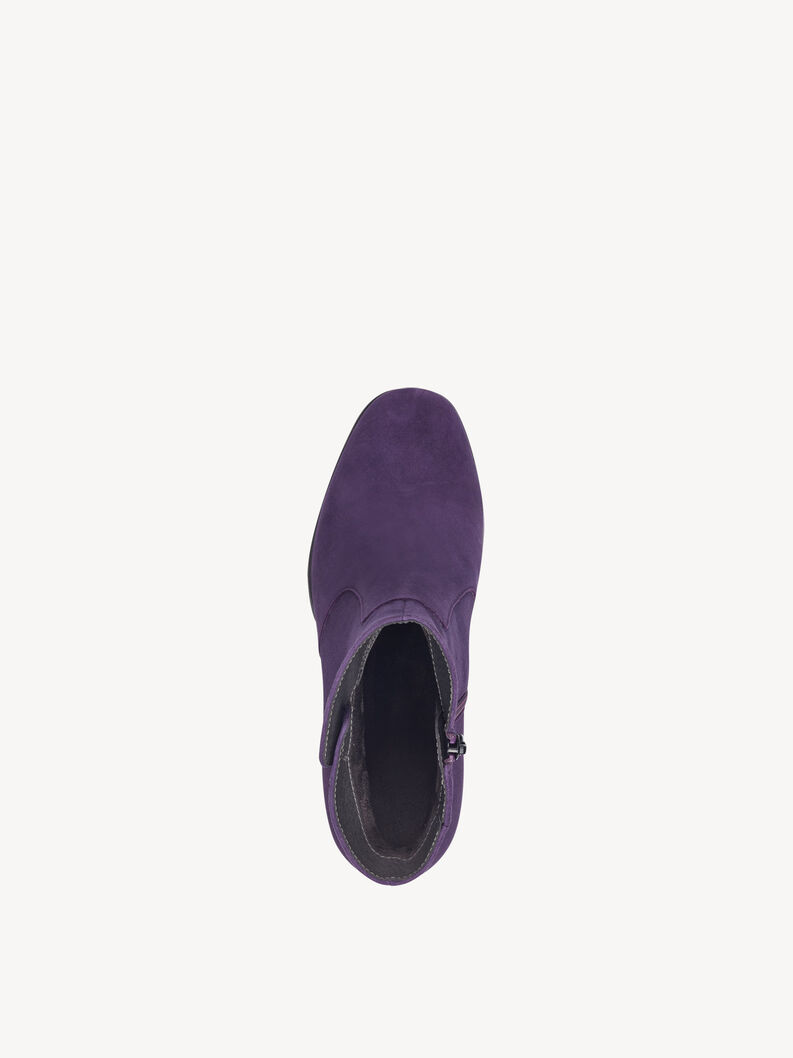 Støvletter - lilla, PURPLE SUEDE, hi-res