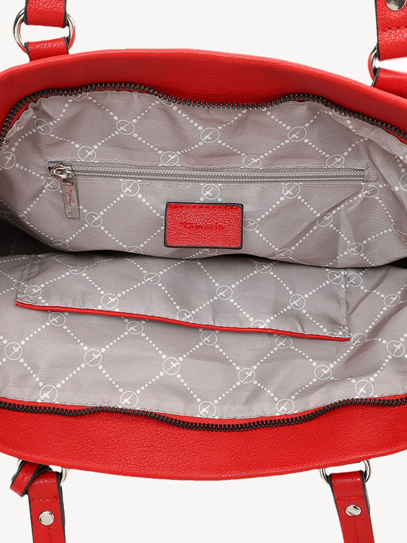 Shopping bag - red, red, hi-res