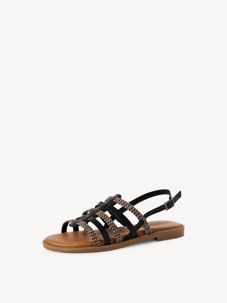 Sandal - black, BLACK COMB, hi-res
