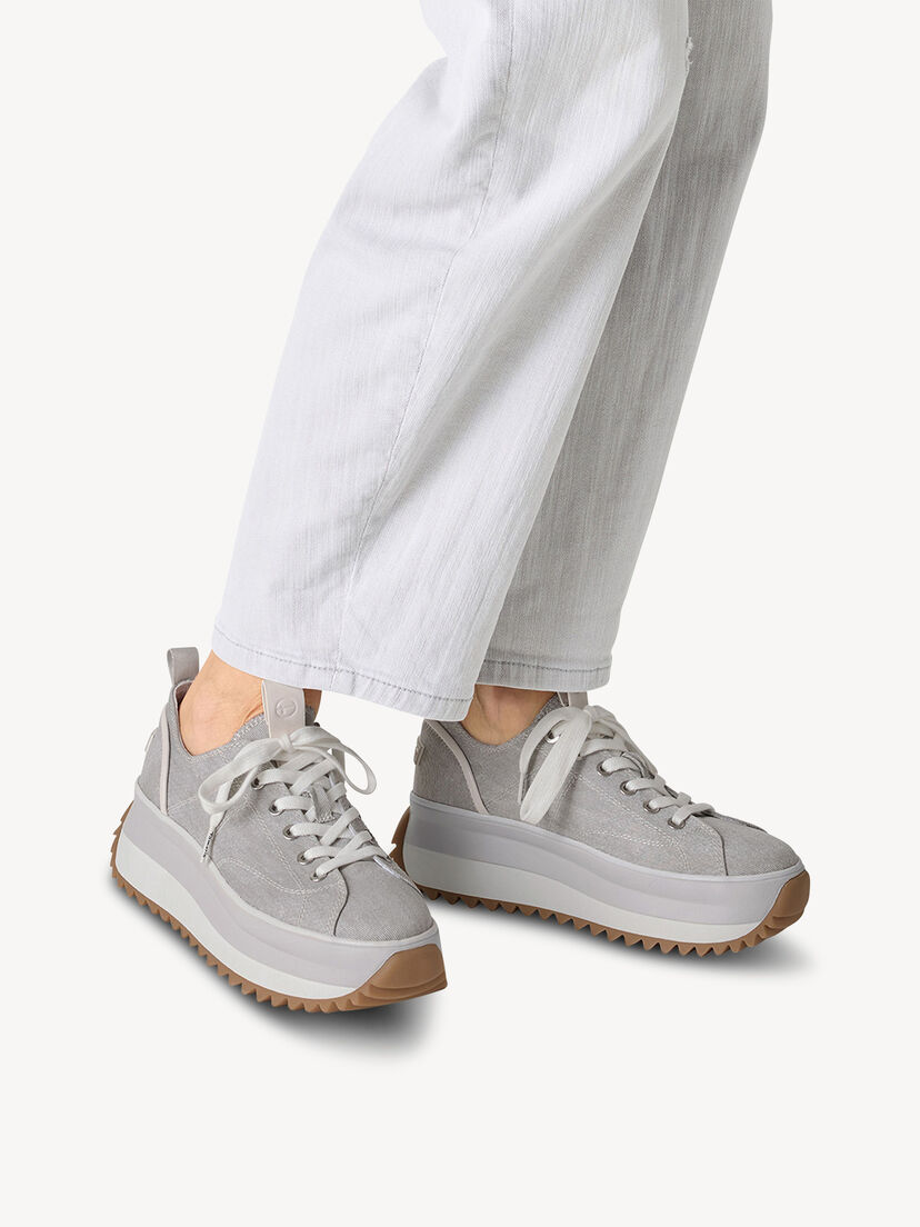 Sneaker - grijs, LIGHT GREY, hi-res