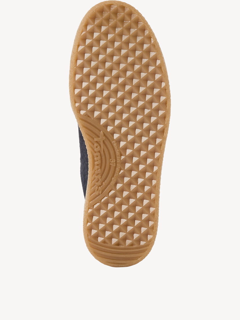 Leren Sneaker - blauw, NAVY COMB, hi-res