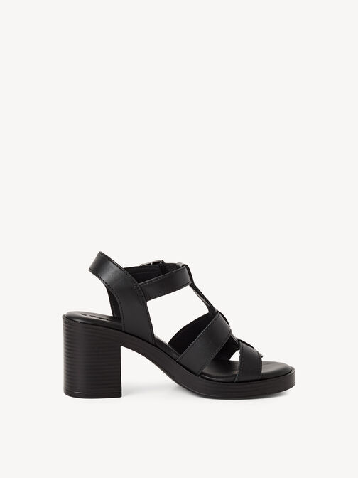 Sandalo, BLACK LEATHER, hi-res