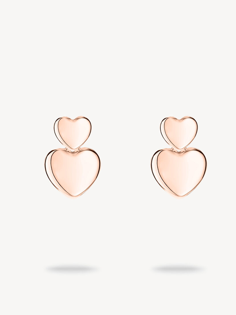 Oorringen - rosegoud, roségold, hi-res