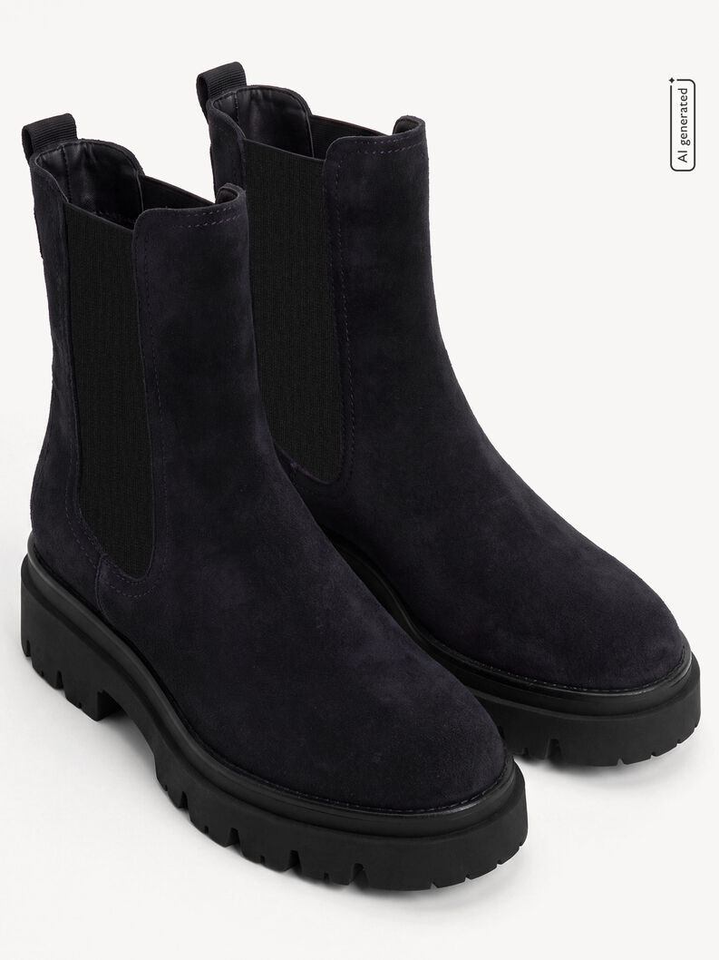 Buty Chelsea, NAVY SUEDE, hi-res