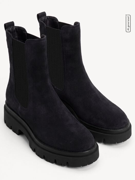 Chelseaboot, NAVY SUEDE, hi-res