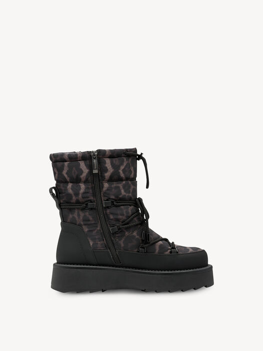 Enkellaarsje, BLACK/LEOPARD, hi-res