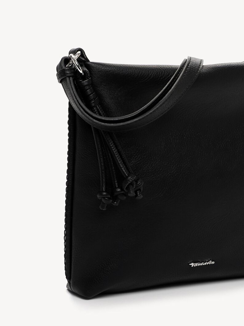 Sac à bandoulière - noir, black, hi-res