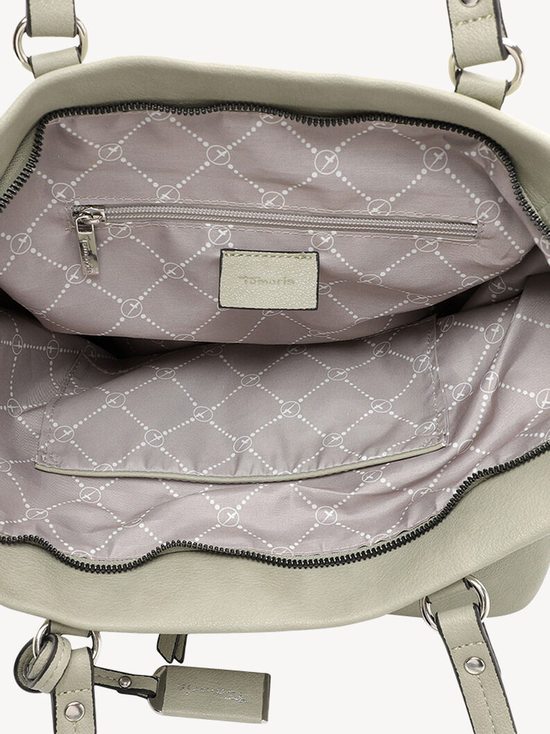 Shopping bag - green, sage, hi-res