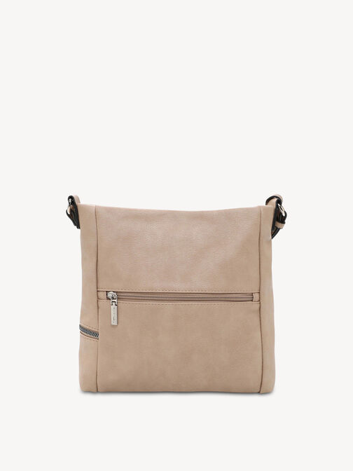 Skuldertaske, taupe, hi-res