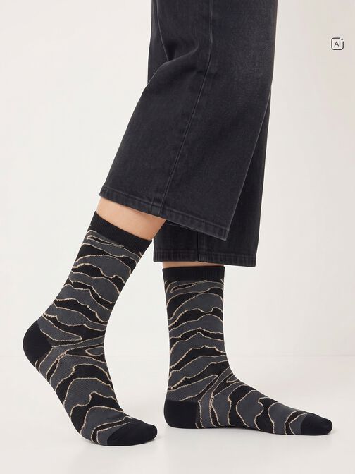 Chaussettes, black, hi-res