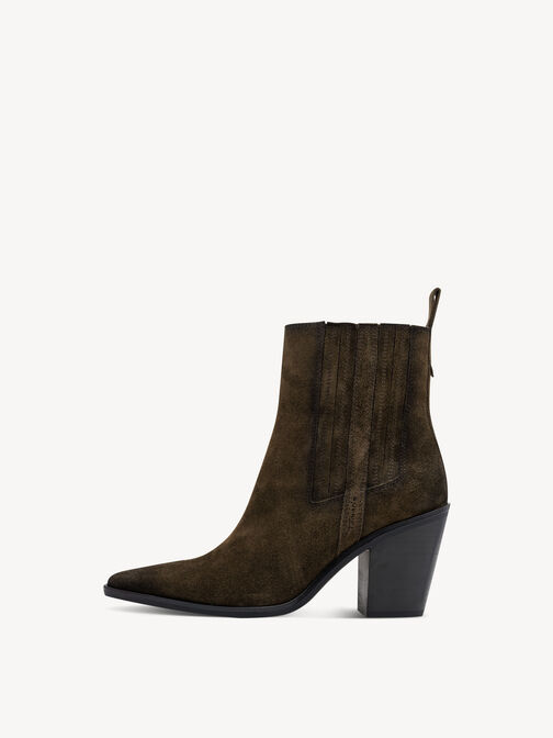 Bottine, OLIVE SUEDE, hi-res