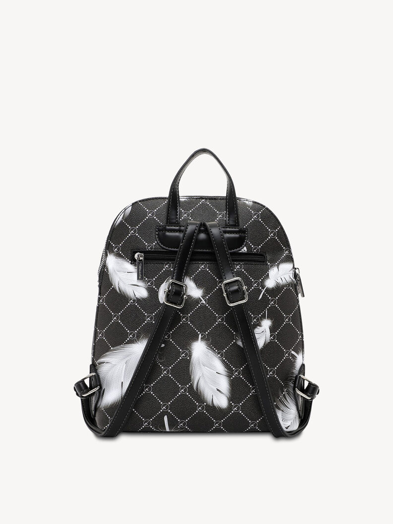 Backpack - black, black-feather, hi-res