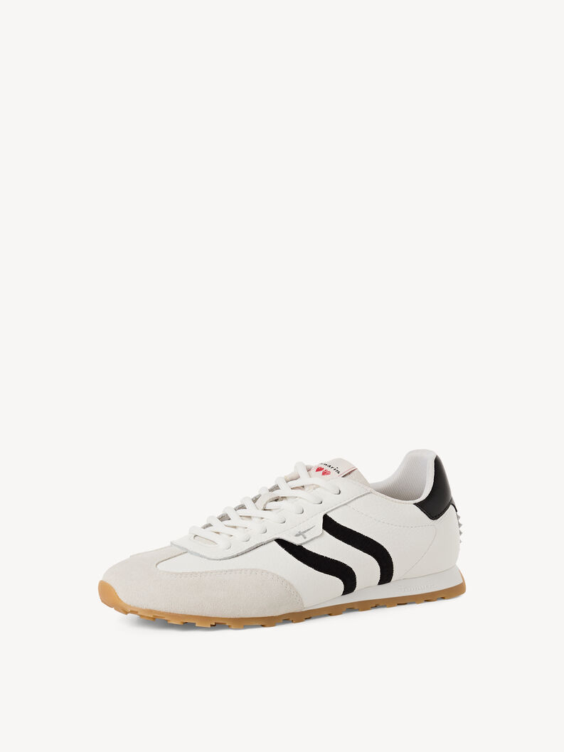 Sneaker - white, WHITE/BLACK, hi-res