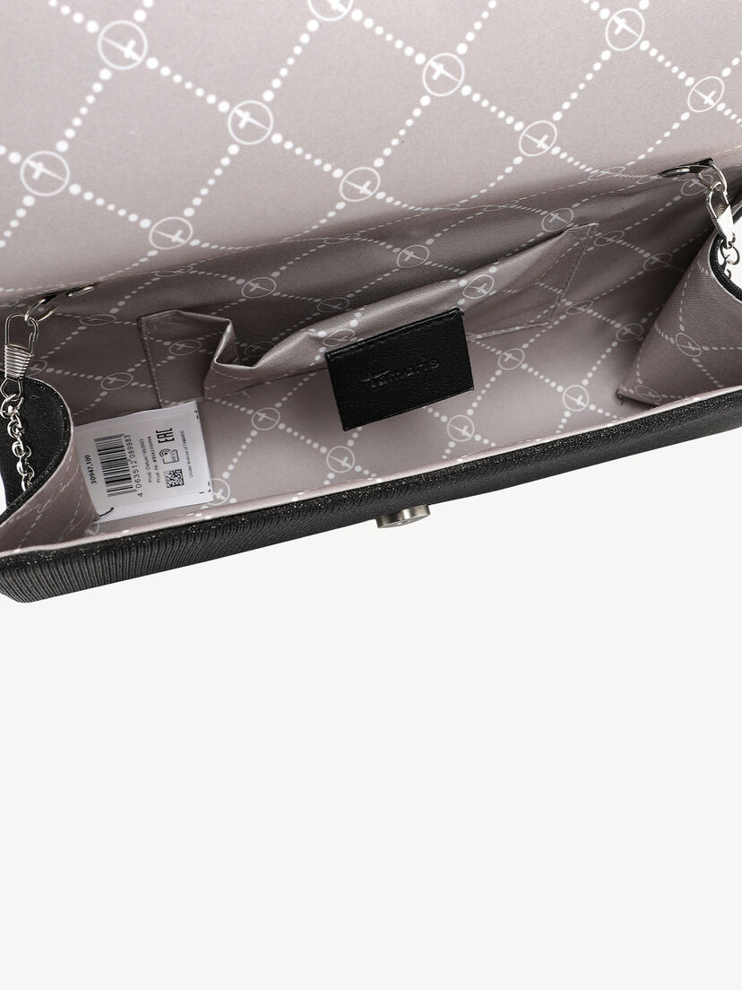 Clutch - zwart, black, hi-res