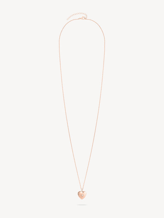 Halskettinge, ros&eacute;gold, hi-res