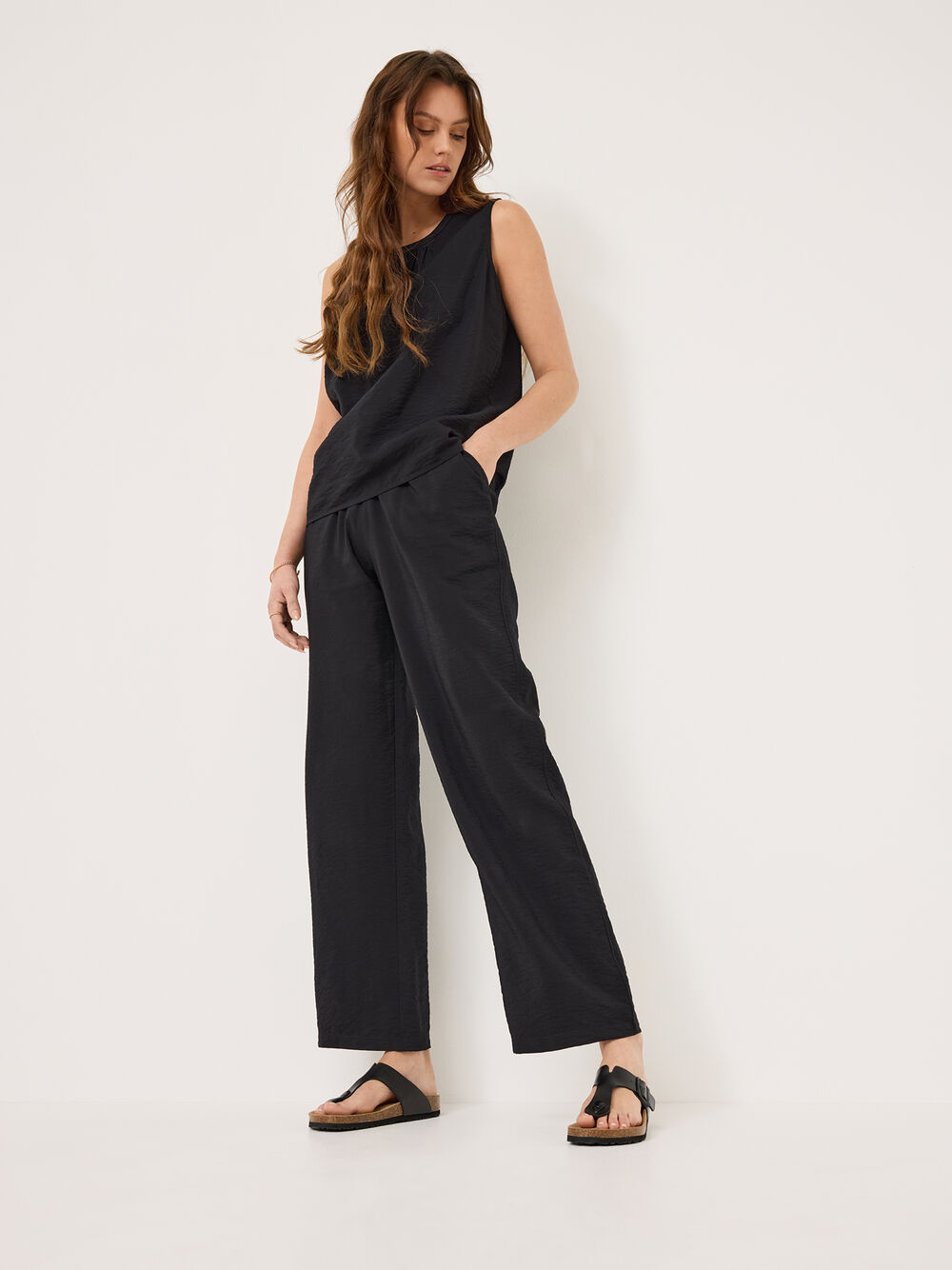 Tamaris Mule Femme 1-27522-42 - Chaussure Confort Talon 4.5cm Synthétique Pointe Ronde