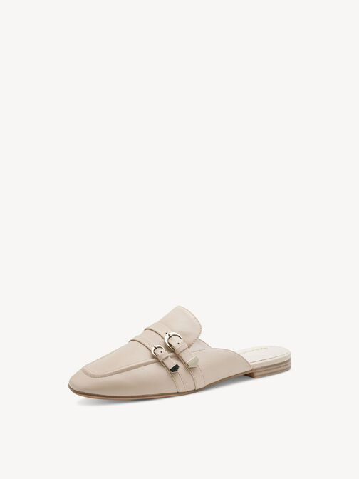 Mule, IVORY LEATHER, hi-res