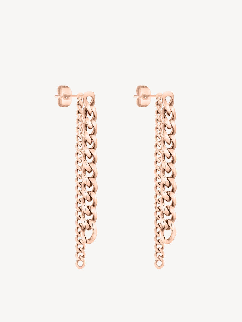 Oorringen - rosegoud, rosegold, hi-res
