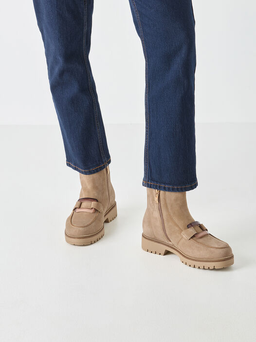 Enkellaarsje, beige, hi-res