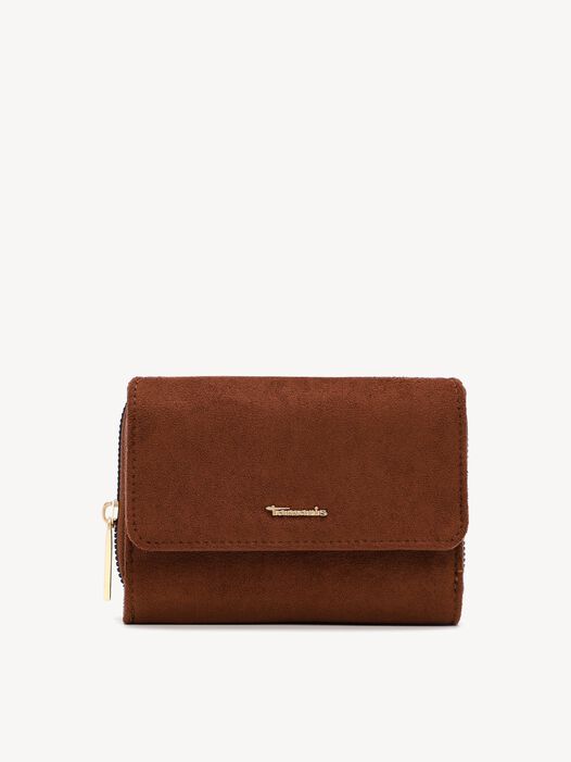 Portemonnee, cognac, hi-res