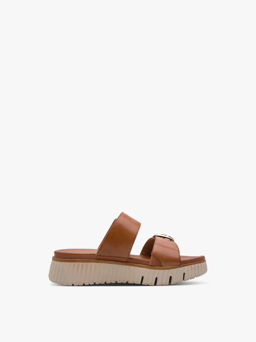 Leren Slipper - bruin, cognac, hi-res