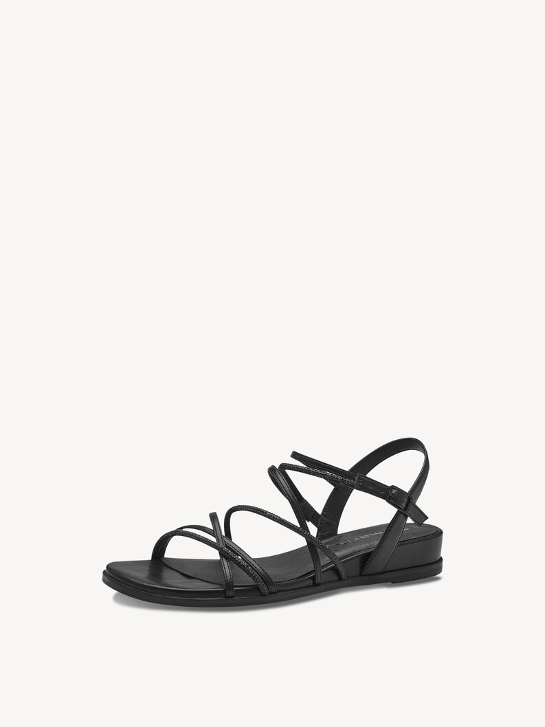 Sandal - black, BLACK, hi-res