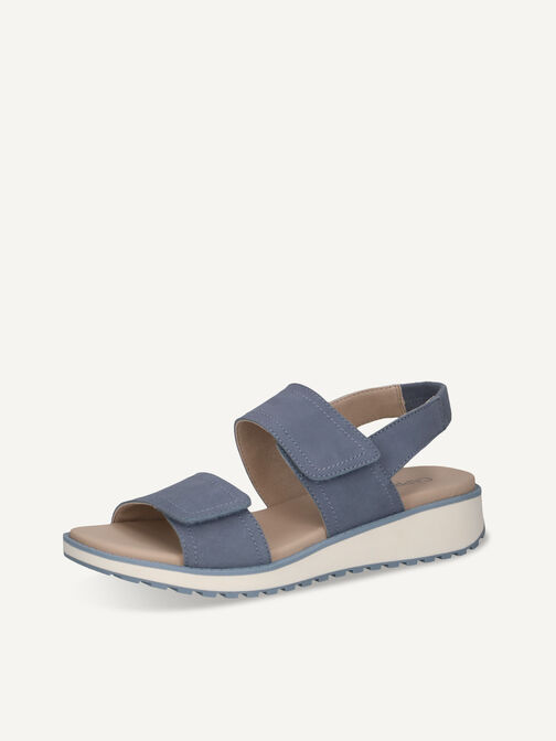 Sandal, LT.BLUE SUEDE, hi-res