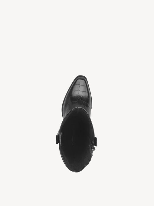 Stiefel, BLACK CROCO, hi-res