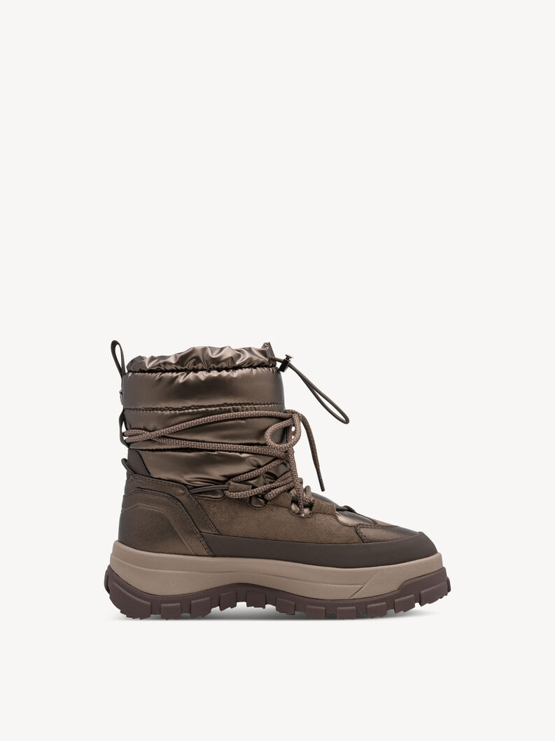 Stiefelette - metallic Warmfutter, BRONCE, hi-res