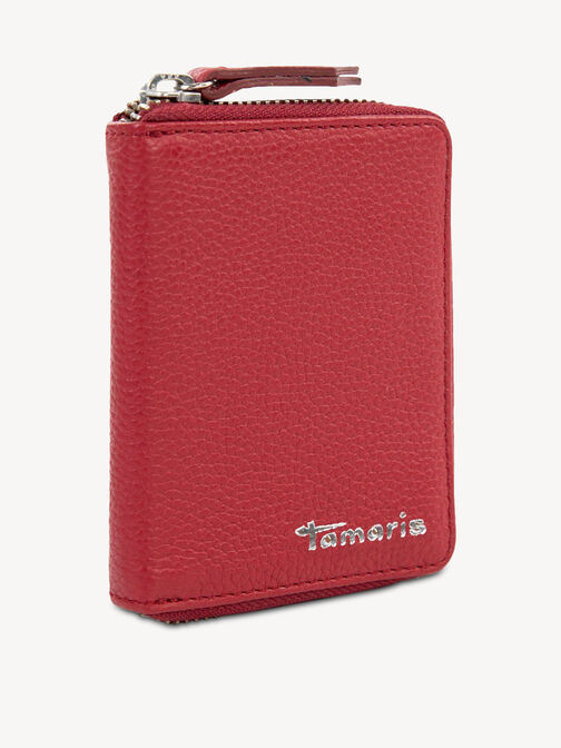 Wallet, red, hi-res