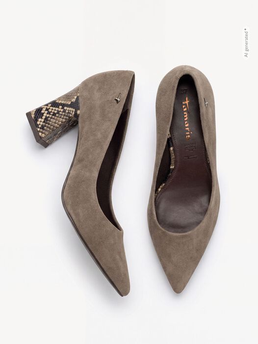 Pumps, TAUPE COMB, hi-res