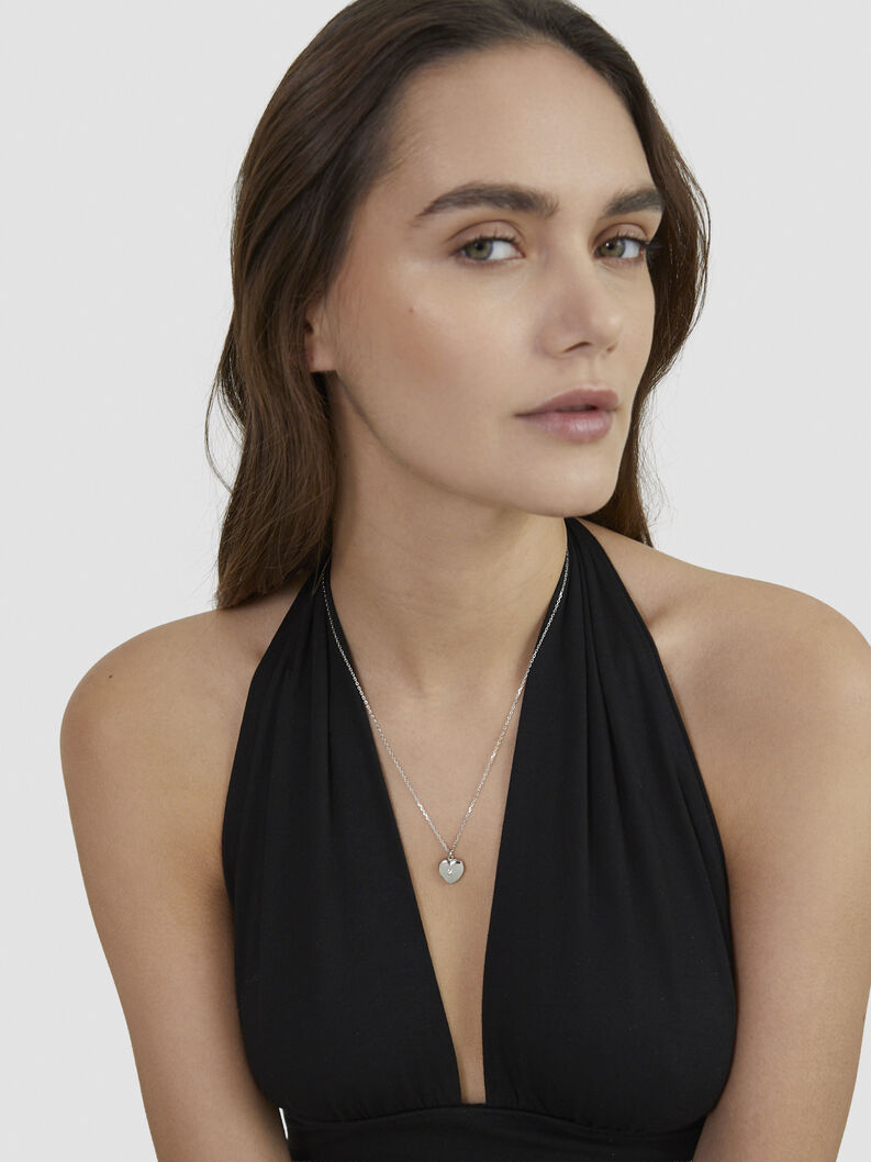Collier - argent&eacute;s, silber, hi-res