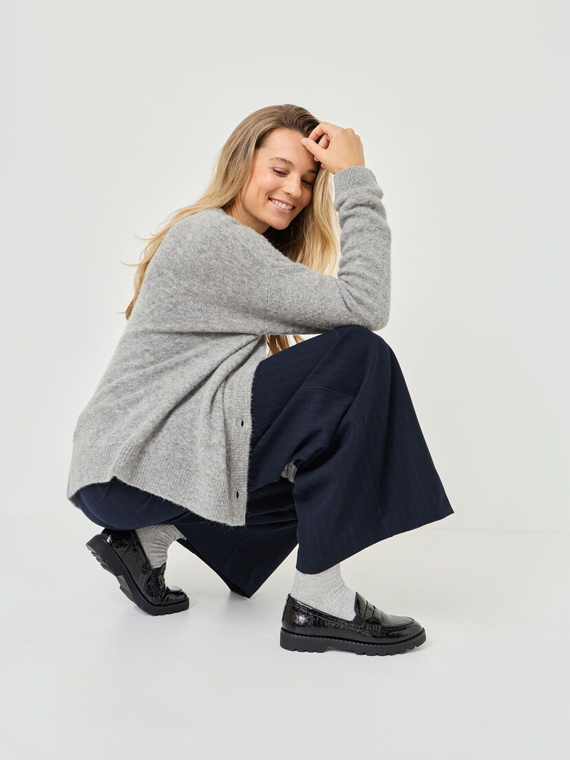 Instappers - zwart, BLK PATENT STR, hi-res