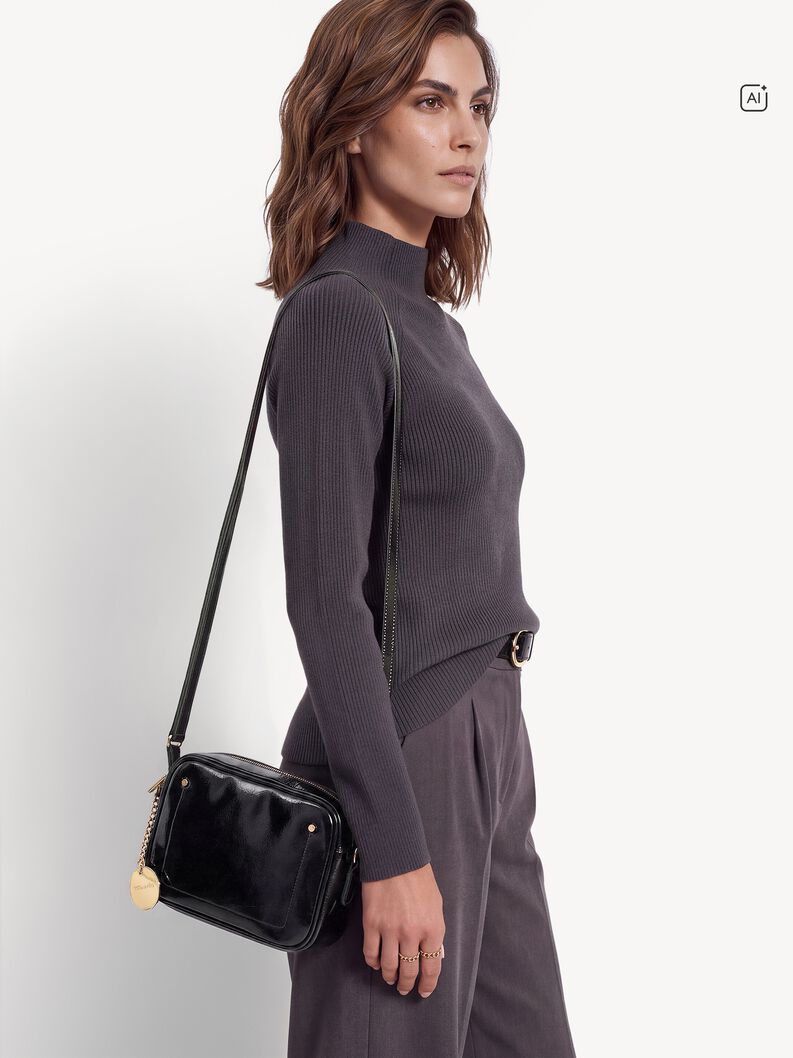 Sac &agrave; bandouli&egrave;re - noir, black, hi-res