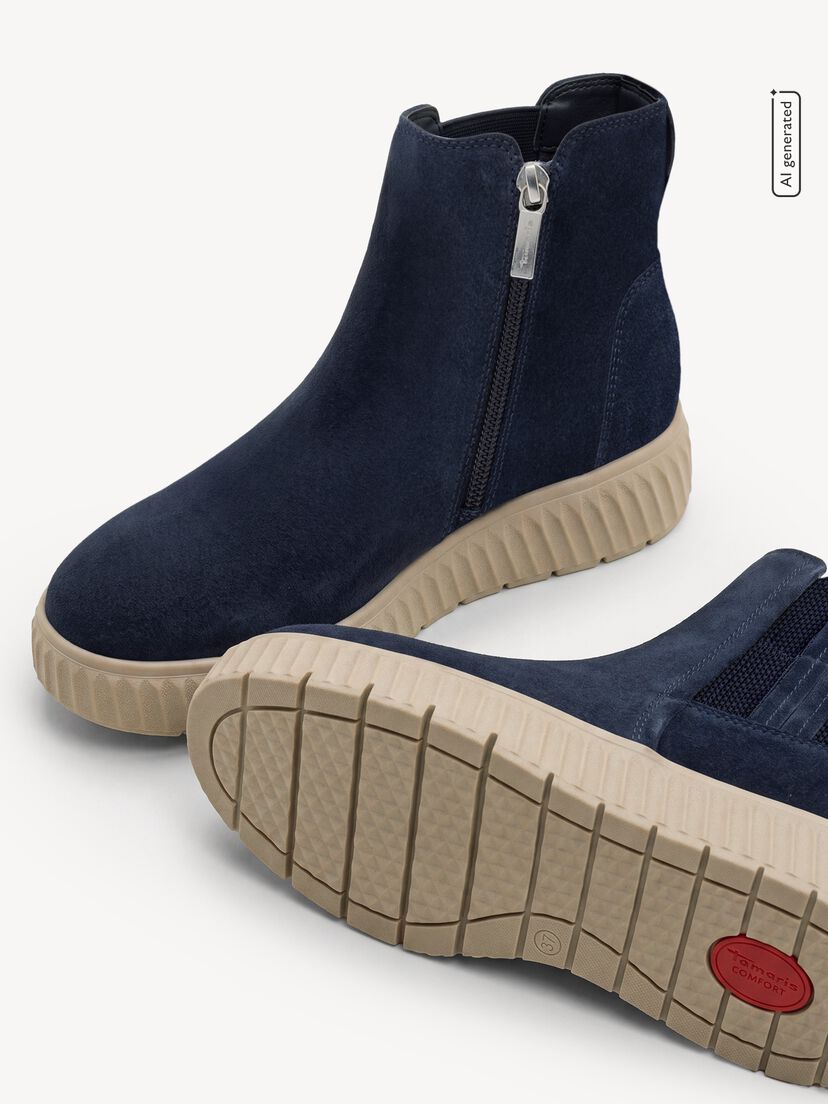 Chelseaboot, NAVY SUEDE, hi-res