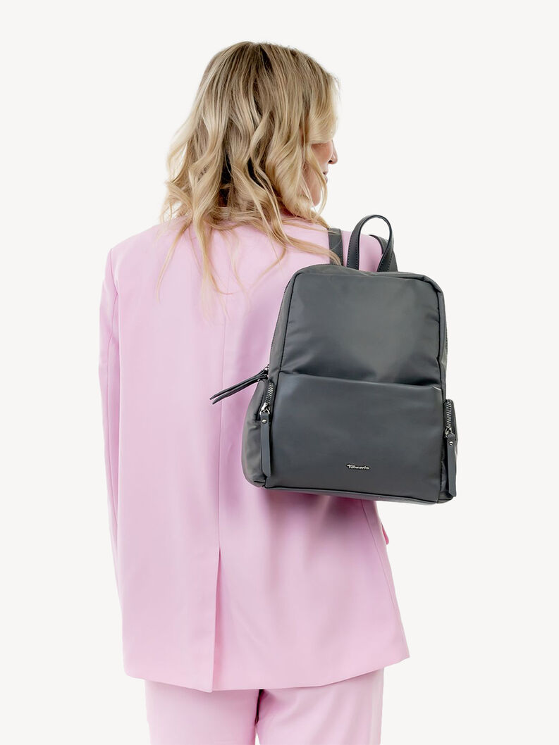 Backpack - grey, grey, hi-res