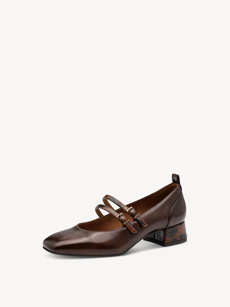 Escarpin - marron, BROWN COMB, hi-res