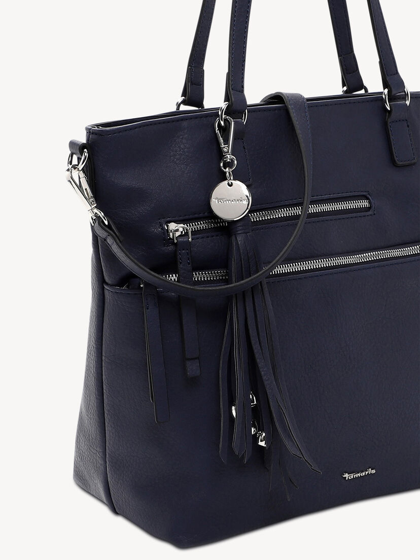 Shopper - blauw, blue, hi-res