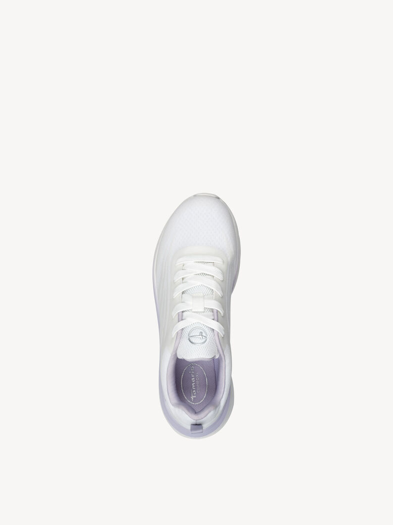 Sneaker - white, WHITE/LILAC, hi-res