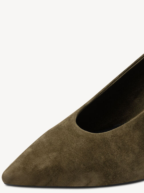 Escarpin, OLIVE, hi-res