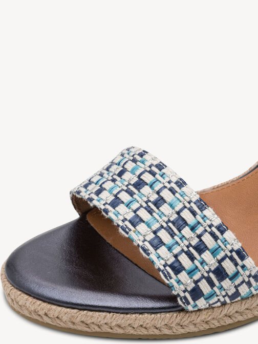Heeled sandal, BLUE COMB, hi-res