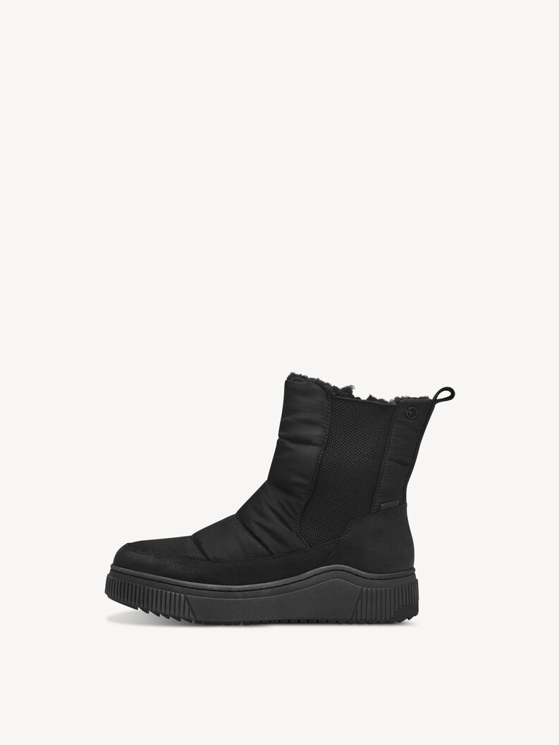 Bootie - black warm lining, BLACK, hi-res