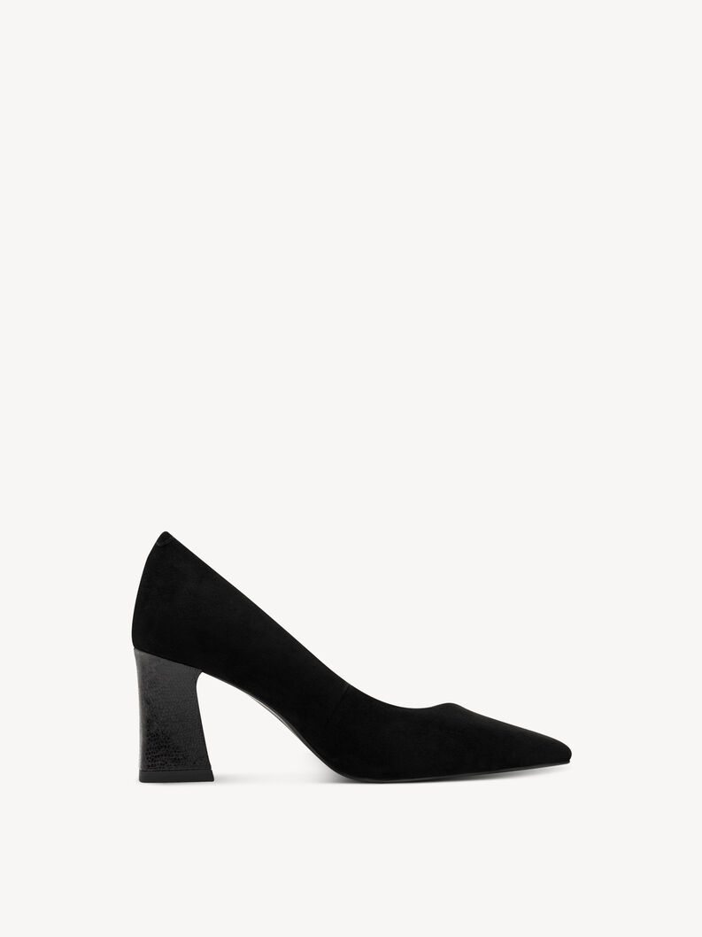 Escarpin en cuir - noir, BLACK COMB, hi-res