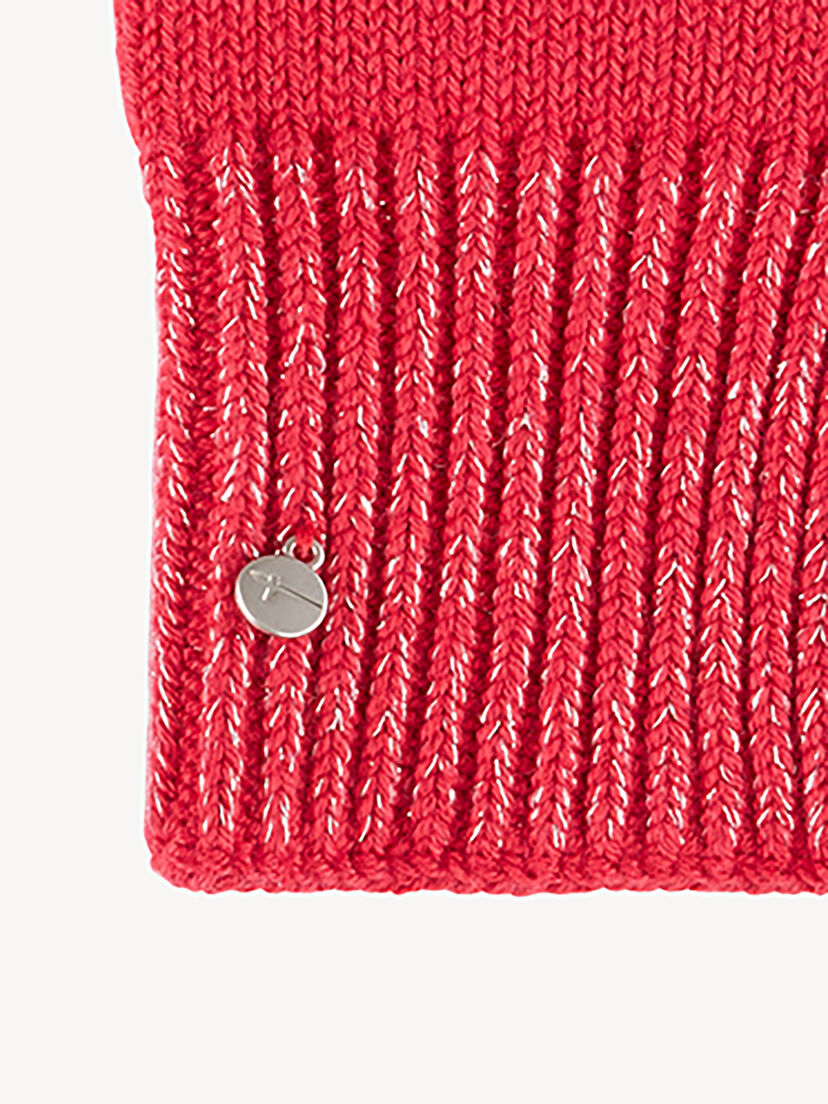 Handschoenen - rood, Scarlet, hi-res