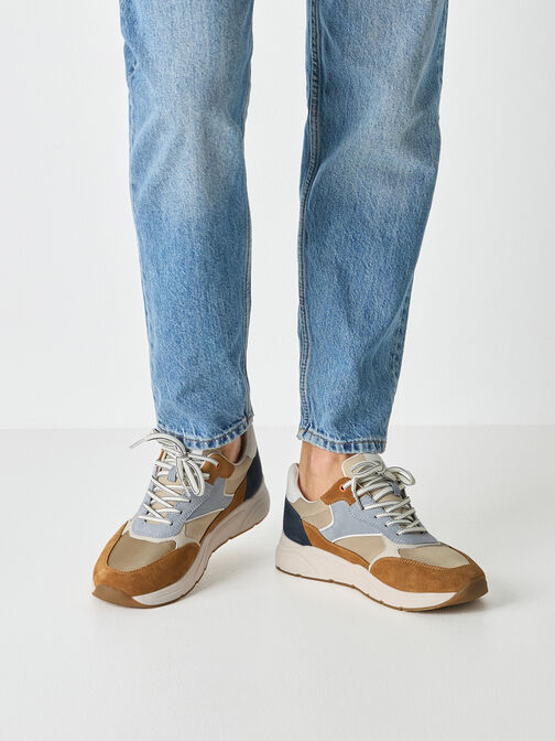 Sneaker, COGNAC COMB, hi-res