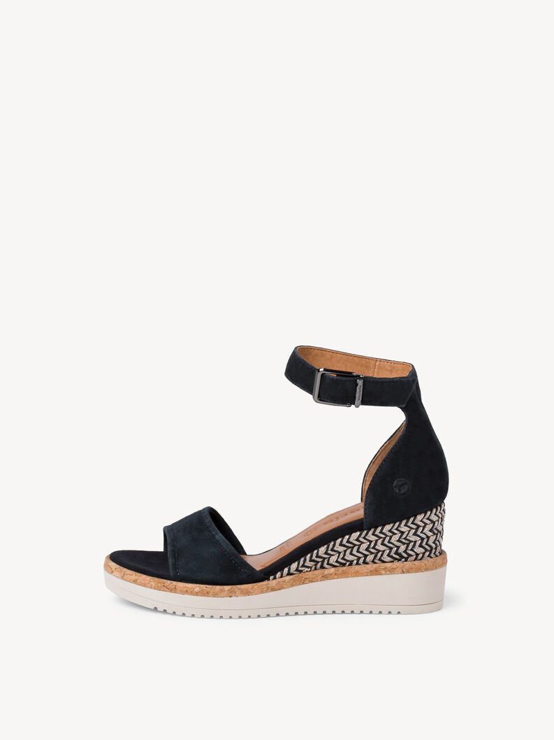Leather Heeled sandal - blue Buy Tamaris Sandals online!
