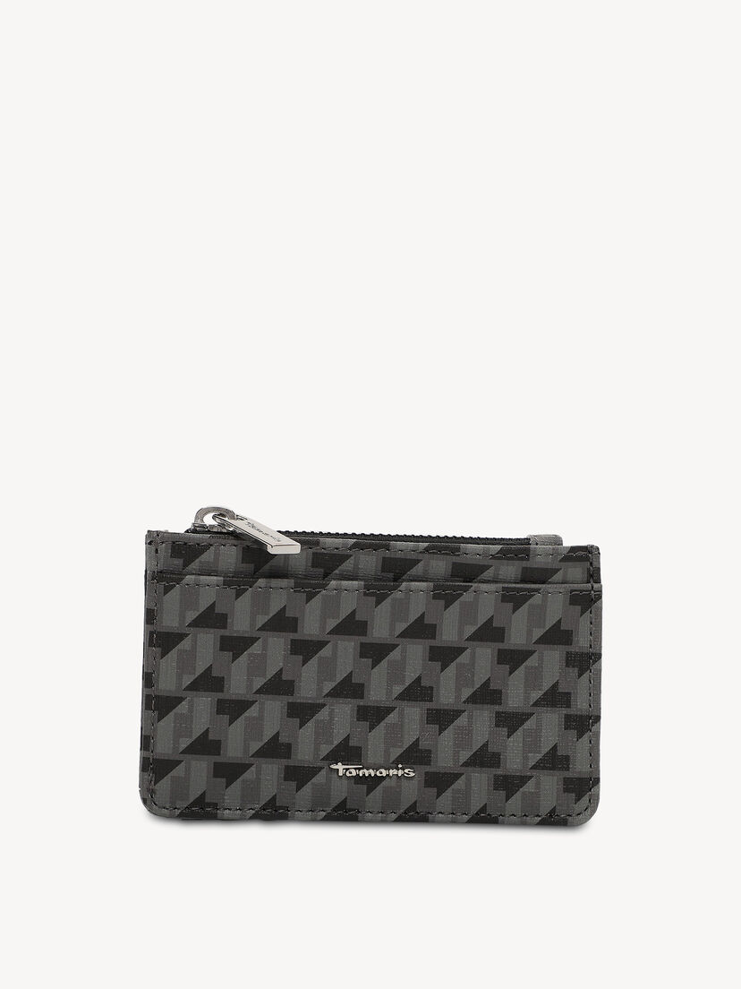 Portemonnee - zwart, black, hi-res